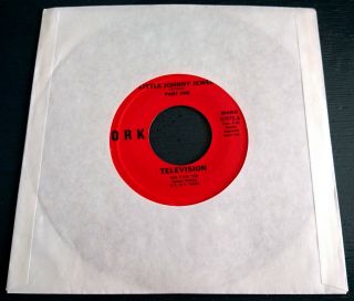 Television - Little Johnny Jewel Pts 1&2 (1975 Ork) Us 7 " Single
