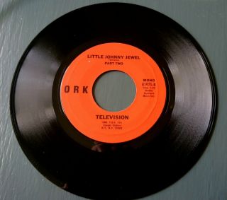 TELEVISION - Little Johnny Jewel Pts 1&2 (1975 ORK) US 7 