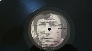 John Lennon Imagine LP - ORIG 1971 - SHRINK - APPLE SW3379,  poster - RARE 4