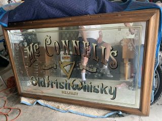 Mc Connells Old Irish Whiskey Pub/bar Mirror