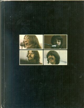 The Beatles " Get Back " Book From The Let It Be Box Set In Ex