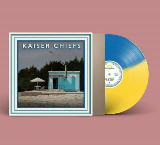 Kaiser Chiefs - Duck Exclusive Leeds Only Blue Yellow & White Vinyl Very Limited