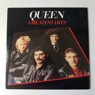 Queen Greatest Hits Vinyl Lp First Press Emtv30 1981 Classic Rock No Barcode Ex