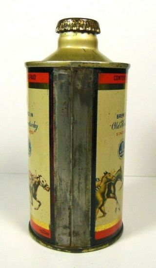 FEHR ' S CONETOP BEER CAN - J SPOUT - RUNNING HORSES - IRTP - LOUISVILLE,  KY 3