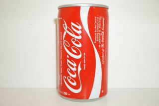 COCA COLA COKE CAN FROM ISRAEL,  100 CENTENNIAL 1986 2