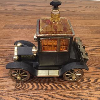 Vintage 1915 Ford Model T Liquor Decanter - Amber Glass - Musical
