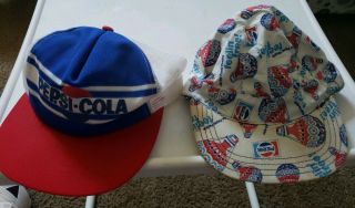 Vintage Pepsi Cola Snap Back Trucker Hat And Join The Pepsi People Hat