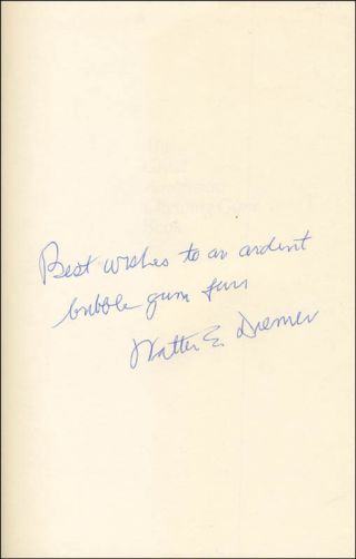Walter E.  Diemer - Book Signed