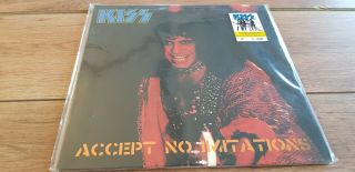 Kiss - Accept No Imitations - Rare Green / Blue Splatter Live Usa 1985 2lp