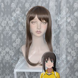 Hanebado Hanesaki Ayano Anime Costume Cosplay Wig,  Cap