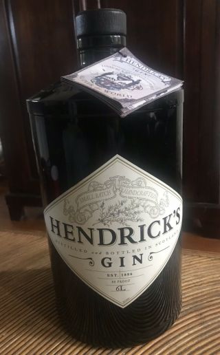 Hendrick’s Gin Bottle 6l