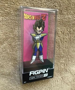 Figpin Exclusive “over 9000 ” Scouter Vegeta Limited Edition 500 153