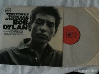 Bob Dylan The Times They Are A Changin Vinyl Lp Bpg 62251