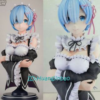 Re Zero Starting Life In Another World Rem Bust Statue 1/1 Life Size Painted Gk