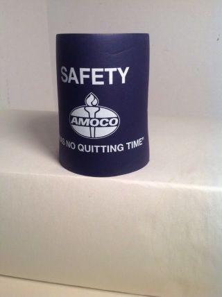 Vintage Amoco Advertising Koozie