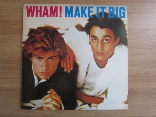 Wham - Make It Big 1984 Korea Orig Lp Insert