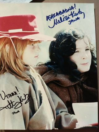 Melissa & Tiffany Kurtz Star Wars Jawas Autographed 8x10 Color Photo Rare