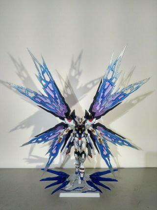 None Bandai Metal Build Mc Strike Freedom With Effect Wing Set