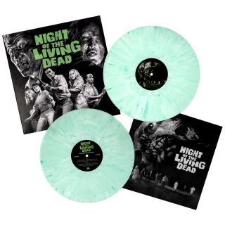 Night Of The Living Dead Soundtrack Waxwork Records Green Vinyl Lp X 2 Oop