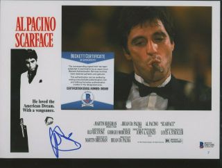 D65186 Al Pacino Scarface Signed 8x10 Photo Auto Autograph Beckett Bas
