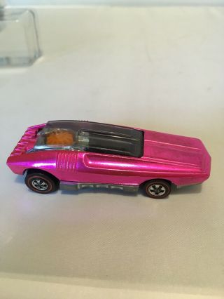 Hot Wheels Redline Hot Pink Whip Creamer With Black Interior Usa