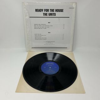 The Units / Jandek - Ready For The House Vinyl Record LP Press 2
