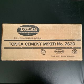 Vintage 1970s Tonka Cement Mixer Truck 2620 BOX ONLY 2