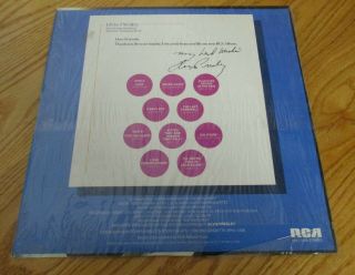 FROM ELVIS PRESLEY BOULEVARD MEMPHIS TENNESSEE LIVE LP ALBUM 1976 RCA 2