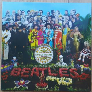 Beatles Sgt Peppers Lonely Hearts Club Band Vinyl Lp.  And.