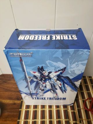 None Bandai Metal Build Mc Strike Freedom With Effect Wing Set,  Destiny With Wing