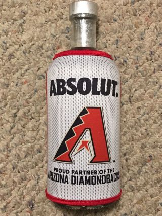 Absolut Vodka 2019 Arizona Diamondbacks Mlb Collectible Bottle Cover Koozie