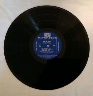 1st FIRST PRESS BILL EVANS TRIO Waltz for Debby LP Vinyl JAZZ VG 1961 (RLP 399) 4