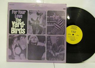 Yardbirds - For Your Love On Epic Rock Lp - Nm