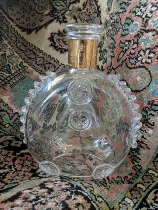 Remy Martin Louis Xiii Cognac Baccarat Crystal Decanter Collectable Bottle