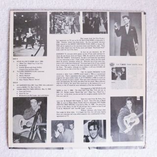 ' TV GUIDE - PRESENTS ELVIS ' bootleg Vinyl Interview LP.  Hound Dawg Records. 2