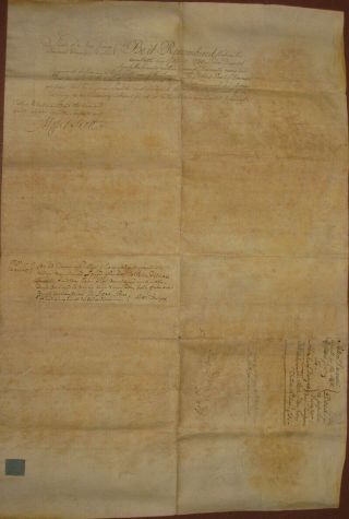 1784,  Jersey,  land confiscated,  fugitives and offenders,  signed Moses Scott 2