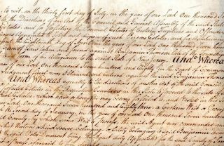 1784,  Jersey,  land confiscated,  fugitives and offenders,  signed Moses Scott 4