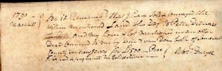 1784,  Jersey,  land confiscated,  fugitives and offenders,  signed Moses Scott 9