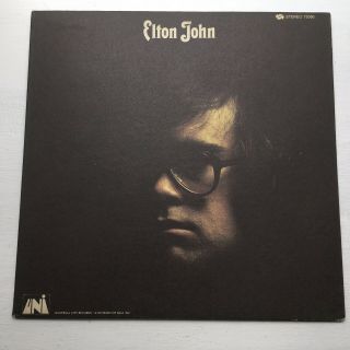 1970 Elton John Self - Titled S/t Lp Record Mca Uni 73090 Ex,  Lp Liner