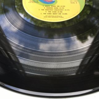 1970 Elton John Self - Titled S/T LP Record MCA UNI 73090 EX,  LP Liner 8