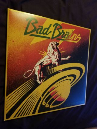 Into The Future By Bad Brains (vinyl Lp Megaforce) Clear Splatter 21224 Nm/m