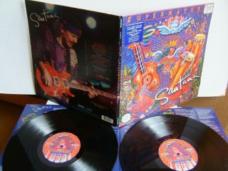 Santana - Supernatural 07822 - 19080 - 1 Eu 2lp 2000 Arista Audiophile Lp Vinyl