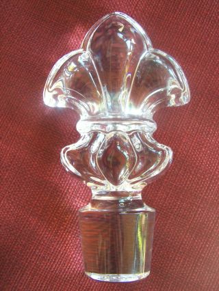 Remy Martin Louis Xiii Cognac Decanter Baccarat Fleur - De - Lys Crystal Stopper