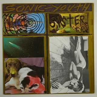 Sonic Youth " Sister " Post - Punk Indie Lp Sst W/ Insert
