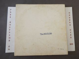 The Beatles White Album W/ All Inserts Dbl Lp Apple Swbo - 101