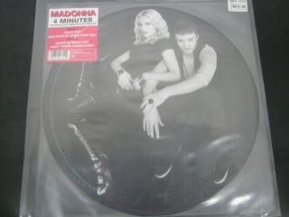 Vinyl Record 12” Picture Disc Madonna 4 Minutes (158) 55