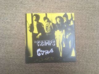 The Cramps.  Goo Goo Muck 7 Inch Single Record Year Vinyl