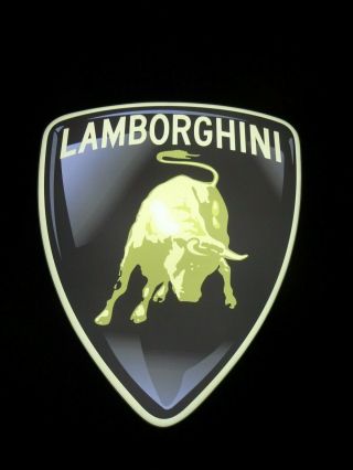 Lamborghini Lighted Sign 10