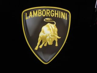 Lamborghini Lighted Sign