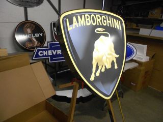 Lamborghini Lighted Sign 3